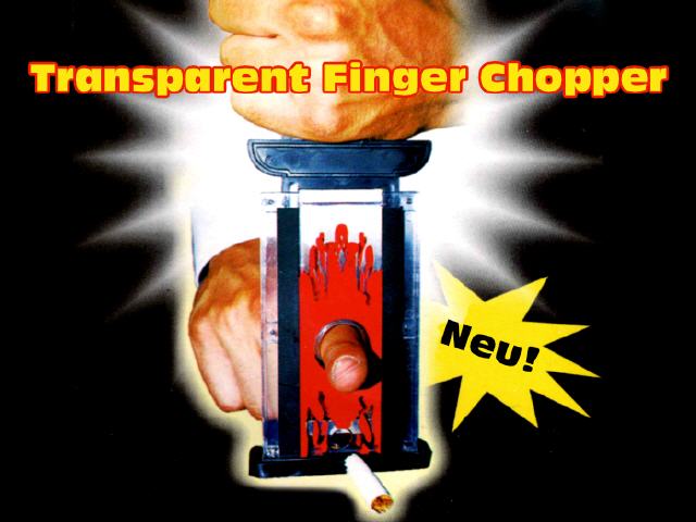 Transparent Finger Chopper