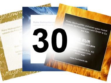 Geschenk-Gutschein 30 Euro