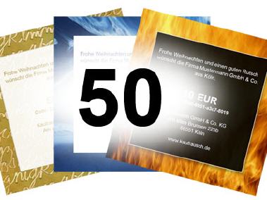 Geschenk-Gutschein 50 Euro