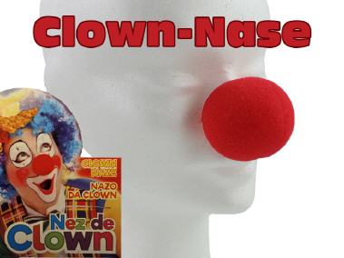Clown Nase, rot