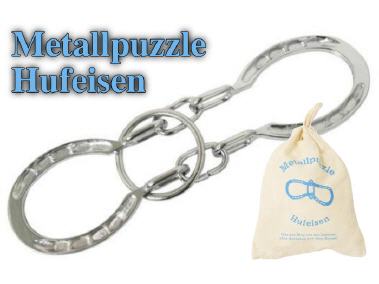 Metallpuzzle Hufeisen