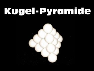 Kugel-Pyramide (Pyramidenspiel - Pyramid Puzzle)