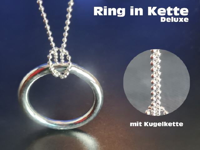 Ring in Kette Deluxe