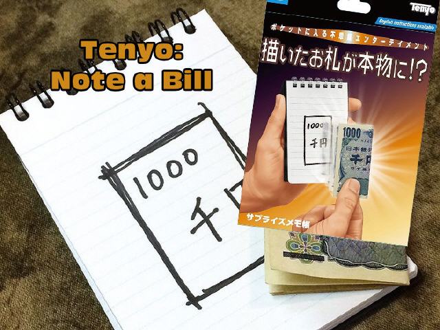 Note a Bill (Tenyo 2020)