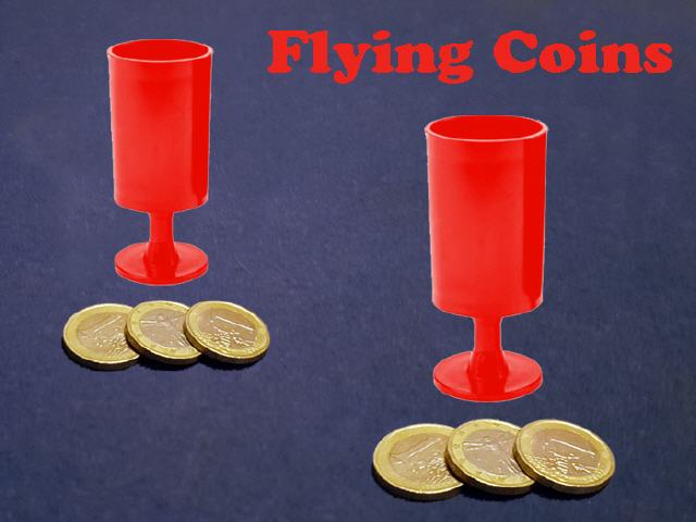 Flying Coins (rot)