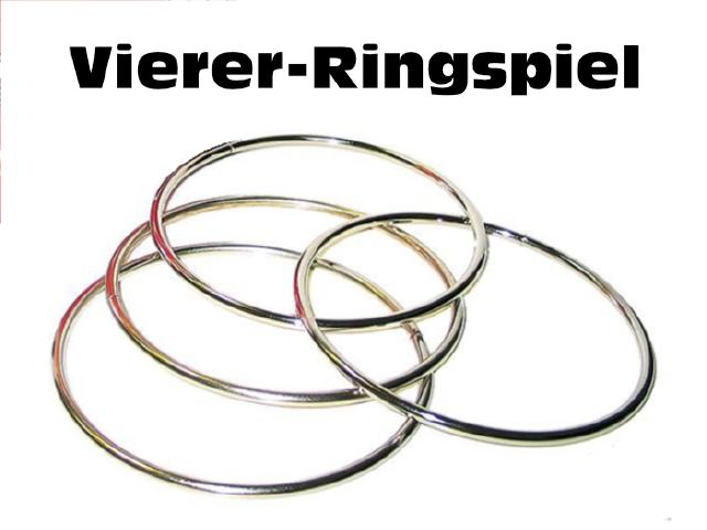 Vierer-Ringspiel f&uuml;r Beginner - 14 cm