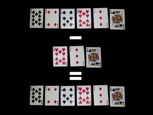 Der neu Sechskartentrick