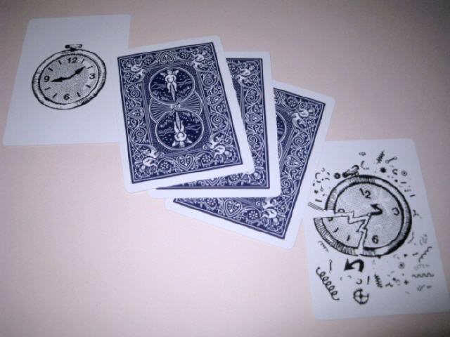 Die Zeit entflieht (blau)