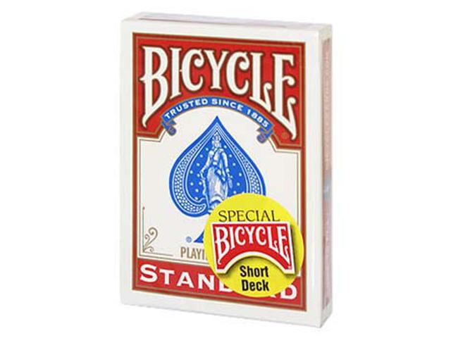 Kurzes Kartenspiel Rot, Bicycle (52 Blatt)