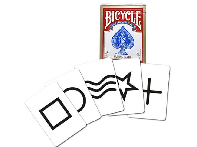 Bicycle ESP-Karten, Rückseite rot (25 Karten)